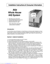 Dynamic RS4 Installation Instructions & Consumer Information