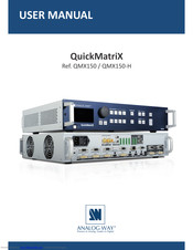 Analog way QuickMatriX QMX150-H User Manual