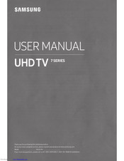 Samsung UN40NU7100 User Manual