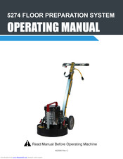 National Flooring Equipment 5274 Operating Manual