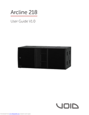 Void Arcline 118 User Manual