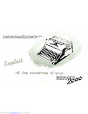 Exploit Hermes 2000 Instruction Manual