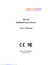 ShinewayTech SLS-50 User Manual