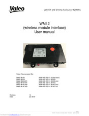 Valeo WMI2-W205-M1 User Manual