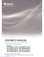 Gree 26TTW12HC230V1A Owner's Manual