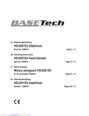 BASETech HS-9301SV Operating Instructions Manual