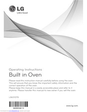 LG LB651078 Operating Instructions Manual