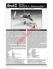 REVELL Heinkel He162A-2 Salamander Manual