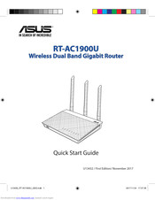 Asus RT-AC1900U Quick Start Manual