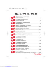 Terraillon TFA15 User Manual