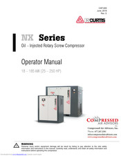 FC Curtis NX Series Operator's Manual