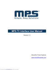 MPS MPS I2C User Manual