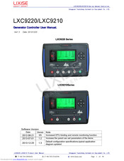 Lixise LXC9220 User Manual
