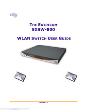 Extricom EXSW800 User Manual