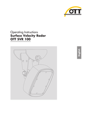 OTT SVR 100 Operating Instructions Manual