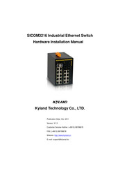 KYLAND Technology SICOM3216-2GX/GE-16T Hardware Installation Manual
