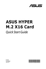 Asus HYPER M.2 X16 Quick Start Manual