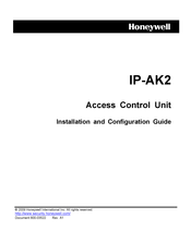 Honeywell IP-AK2 Installation And Configuration Manual