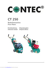 Contec CT 250-E Instruction Manual