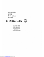 Charmilles E110-D10 User Manual