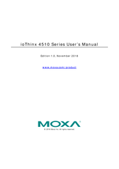 Moxa Technologies ioThinx 4510-T User Manual
