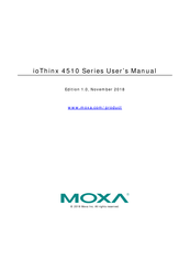 Moxa Technologies ioThinx 4510 Series User Manual