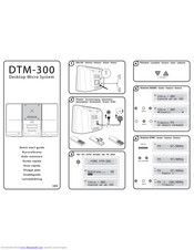 PURE DTM-300 Quick Start Manual
