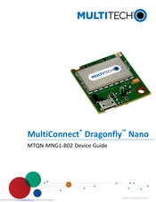 Multi-Tech MultiConnect Dragonfly Nano MTQN-MNG1-B02 Device Manual
