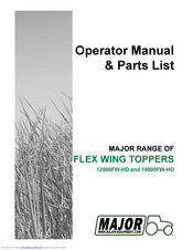 Major 12000FW-HD Operator's Manual & Parts List