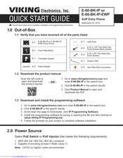 Viking Electronics E-10-IP-EWP Quick Start Manual