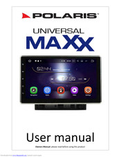 Polaris Universal Maxx User Manual