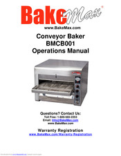 Bake Max BMCB001 Operation Manual