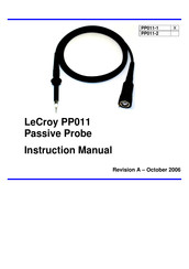 LeCroy PP011 Instruction Manual