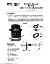 Farmex BHT-1 Owner's Manual