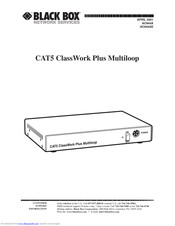 Black Box AC844A Manual