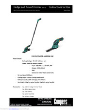 Cooper 10273 Instructions For Use Manual