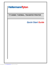 Hellermann Tyton TT130SMC Quick Start Manual