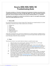 smart-e 4K Troubleshooting Manual