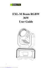 EXALite EXL-M Beam RGBW 36W User Manual