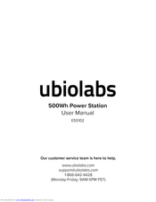 ubiolabs ESS102 User Manual