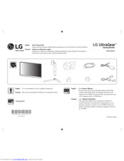 LG ULTRAGEAR 32GK650G Owner's Manual