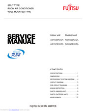 Fujitsu ASYG09KXCA series Service Manual