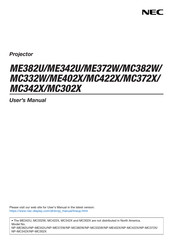 Nec MC332W Manuals | ManualsLib