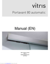 Vitris Portavant 80 automatic Manual