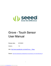 Seed Studio Grove Touch Sensor User Manual