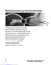 RHEINTACHO Pocket Strobe Operating Instructions Manual