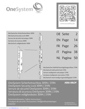 Assa Abloy OneSystem 319N Safety Instructions