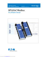 Eaton MTL831C Software Manual