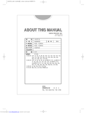 Daewoo KOC-1C2R7A Owner's Manual