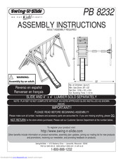 Swing-N-Slide PB 8232 Assembly Instructions Manual